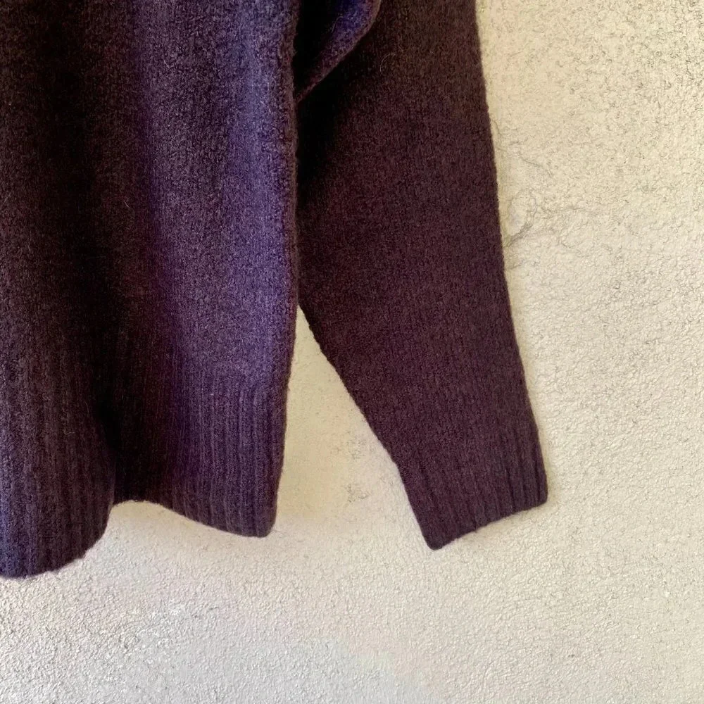 NWT Madewell Fulton Puff Neck Trim Pullover Small